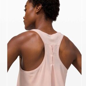 Lululemon Love Tank *Pleated Color 
Feather Pink Size 10